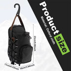 Magnetic Gym Bag with Water Bottle Holder Gym Crossbody Bag Gym Bottle Carrier Bag for Gym Sports Travel Carry-On Items